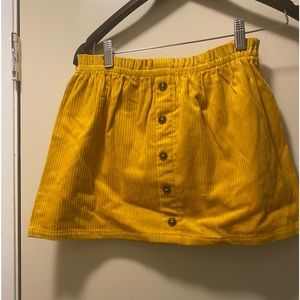 NWT Girls Corduroy Mini Skirt